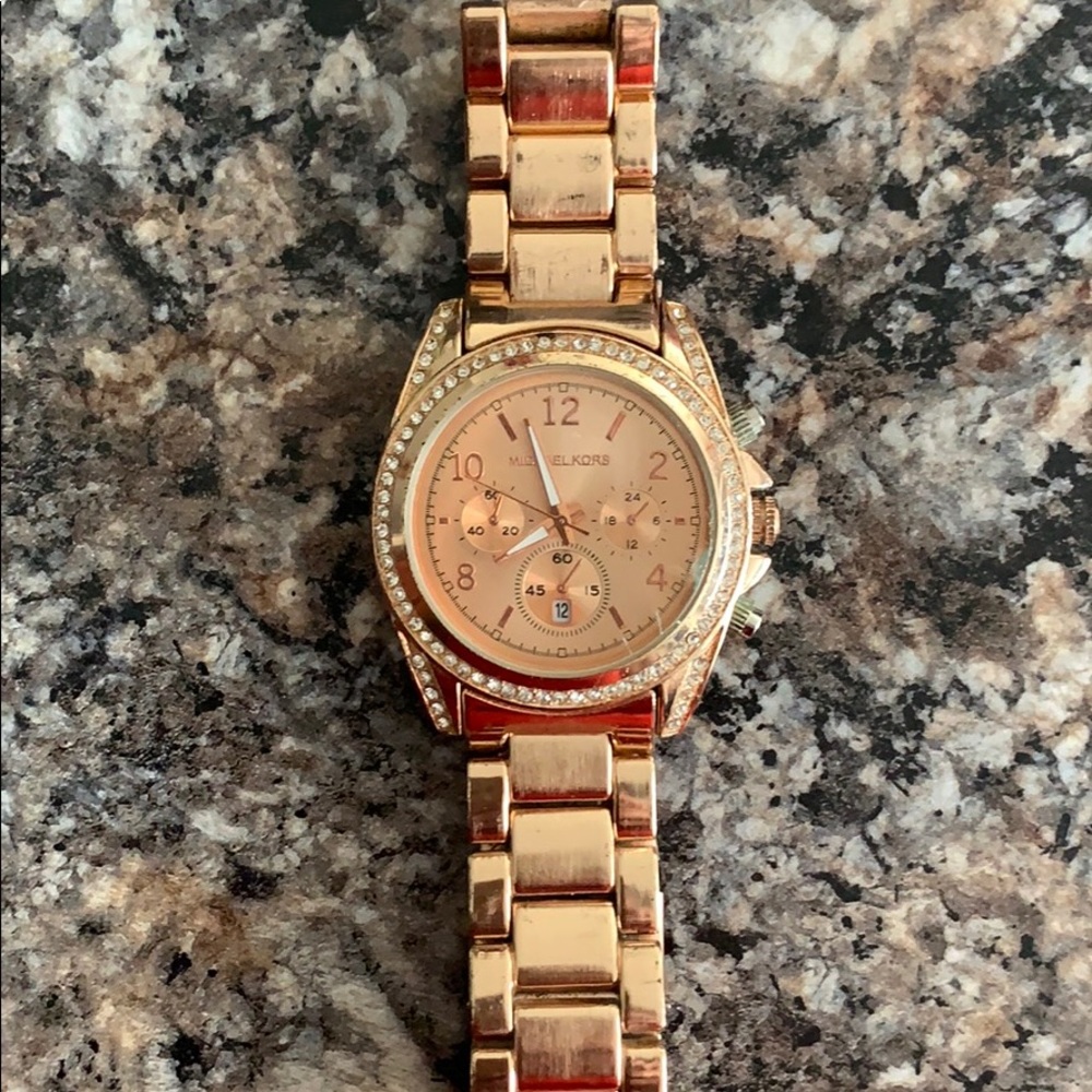 Michael Kors Rose Gold Watch